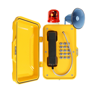Téléphone d'urgence étanche <span class=keywords><strong>pour</strong></span> <span class=keywords><strong>chantier</strong></span> de construction, idéal <span class=keywords><strong>pour</strong></span> tunnel, haut-parleur métallique, téléphone étanche le moins cher - Product Image 2