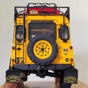 D1RC D90 Defender Camel Trophy V2, Camioneta Todoterreno RC a Escala 1/10, DS275 4WD, Auto Eléctrico Todoterreno de Grado Hobby para Adultos - Product Image 2
