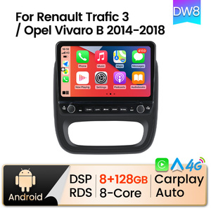 Mekede 8-Core 8G + 128G IPS Màn Hình <span class=keywords><strong>GPS</strong></span> <span class=keywords><strong>Navigation</strong></span> Xe Đa Phương Tiện Máy Nghe Nhạc Điều Khiển Âm Thanh Cho Renault Trafic 3 - Product Image 3