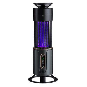 Nueva Lámpara Eléctrica Antimosquitos con Luz Púrpura, Batería Integrada, para Uso Doméstico, Montaje en Pared, para Exteriores - Product Image 4