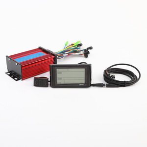 Kit d'instrument à grand écran SW900 rouge 9 tubes, kit de contrôleur 9-MOSFET, 36V/48V/60V/72V, modification de vélo, 500W L904 - Product Image 2