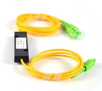 Cassette FTTH Type OEM/ODM Prix d'usine Répartiteur de fibre optique Boîte ABS avec coupleur de séparateur SC LC FC FBT