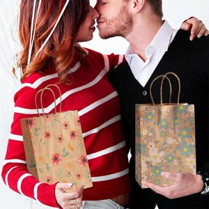 Bolsas de Papel Kraft Resistentes, Biodegradables y Ecológicas Personalizadas con Asa para Uso Comercial y Minorista, Tamaño y Color Personalizados - Product Image 5