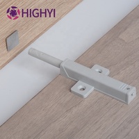 HIGHYI amortisseur de porte d'armoire robuste amortisseurs tiroir de meubles dispositif de rebond caché amortisseur de porte à fermeture douce