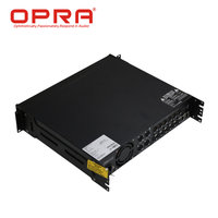 Amplificateur de puissance professionnel DSP 4 canaux OPRA X pour tournée avec audio haute résolution et réseau Dante/AES67 étanche OEM 4000W