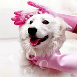 Gants de nettoyage et de toilettage en silicone pour animaux de compagnie (chiens et chats) – Idéal pour le dropshipping – Nouveauté 2026 - Product Image 3
