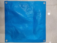 Bâche extérieure robuste en PEHD imperméable avec motif imprimé pour camions et piscines, marque GPW, procédé de tissage