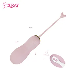 Sexbay 2024 nouvelle télécommande sans fil 10 vitesses puissant vibrateur d'oeuf sautant jouet sexuel stimulation du point G