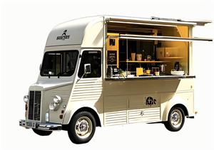 Citroen Retro Mobile Coffee <span class=keywords><strong>Van</strong></span> <span class=keywords><strong>Équipement</strong></span> de cuisine complet pour les événements Restauration pour les collations Restauration Matériau en aluminium durable - Product Image 2