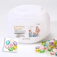 7-in-1 tahan lama parfum pelembut deterjen Pods dengan penghapusan noda OEM kemasan kustom diproses