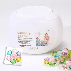 Cápsulas de detergente para ropa suavizantes de fragancia de larga duración 7 en 1 con eliminación de manchas, embalaje personalizado OEM procesado - Product Image 6