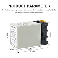 Contrôleur de niveau d'eau G61F-GP AC220V 380V, interrupteur de contrôle automatique du niveau d'eau, relais de niveau de liquide