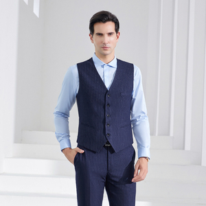 ชุดสูทผู้บริหารชายแบบคลาสสิกสำหรับงานโรงแรม ชุดเบลเซอร์และกางเกงสำหรับพนักงานต้อนรับในสำนักงาน - Product Image 4