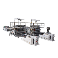 Machine à calandre pour revêtement de sol spc machine de fabrication de sols spc extrudeuse à double vis en PVC pour revêtement de sol SPC panneau foamex