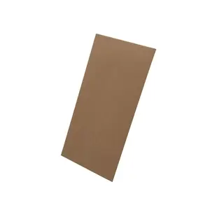 인기있는 빈 다크 브라운 크래프트 인사말 카드 공예 봉투 장식 색상 고급 개인 봉투