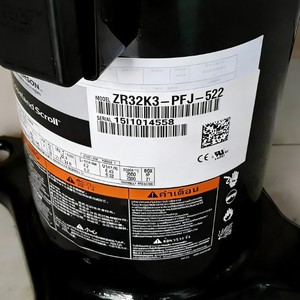 คอมเพรสเซอร์แบบสโครล Copeland รุ่น ZR32K3 PFJ 522 2.7 แรงม้า อะไหล่เครื่องทำความเย็น - Product Image 1