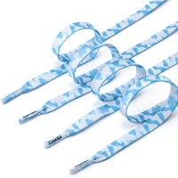 Fabricant OEM, lacets de sport de haute qualité, 100-120 cm de long, lacets plats en polyester avec emballage individuel