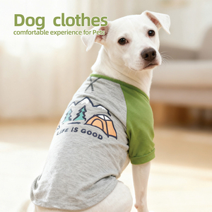 Vêtements pour animaux de compagnie en gros pour l'été, t-shirt pour chien - Product Image 2
