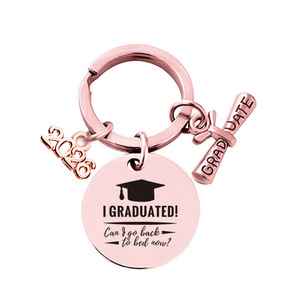 Porte-clés de graduation pour la promotion 2026, cadeaux et souvenirs pour la fête de remise des diplômes - Product Image 5