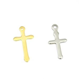 Pendentifs croix en acier inoxydable pour colliers, bracelets, cérémonies religieuses, accessoire de bijoux unisexe - Product Image 5