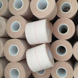 Bandage adhésif élastique OEM <span class=keywords><strong>Elastoplast</strong></span> 5cm x 4.5m Ruban de fixation en coton respirant sans latex Ruban de soutien sportif unisexe - Product Image 4