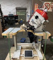 Machine à coudre industrielle pour chaussures en espadrilles, machine à coudre convertible à aiguille incurvée spéciale pour les côtés