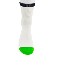 Chaussettes en coton personnalisées de haute qualité, colorées, tendance, pour hommes et femmes, chaussettes décontractées, logo personnalisé