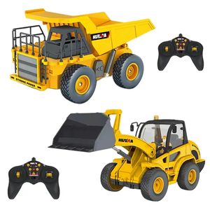 Huina 1515 1:24, kontrol jarak jauh sembilan saluran + 2023 bulldoser - Product Image 2