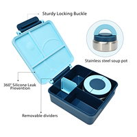 Boîte à lunch pour enfants personnalisée OEM sans BPA, écologique, étanche, boîte à lunch bento pour enfants, école, pour les enfants