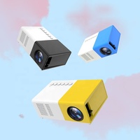 Ihomemix Factory YG300 Vidéoprojecteur Portable 4K HD Mini, Projecteur de Poche Mobile pour Histoires d'Enfants à Domicile