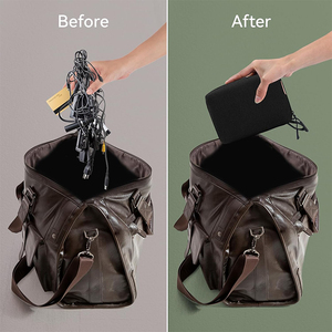 Legend Large Capacity Portable <strong>Electronic</strong> USB Charge Cable <strong>Organizer</strong> Bag Power Bank Headphone Storage Travel <strong>Cord</strong> <strong>Organizer</strong> - Product Image 4