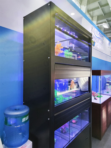 Aangepaste Aquarium Staan Meerdere Lagen Drie Lagen Groot Randloos Aquarium - Product Image 4