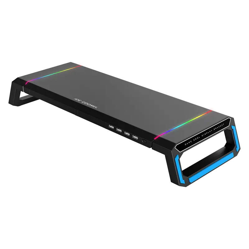2022 뜨거운 판매 4USB 멀티 키보드 스토리지 스페이스 바 알루미늄 노트북 모니터 스탠드 맥북