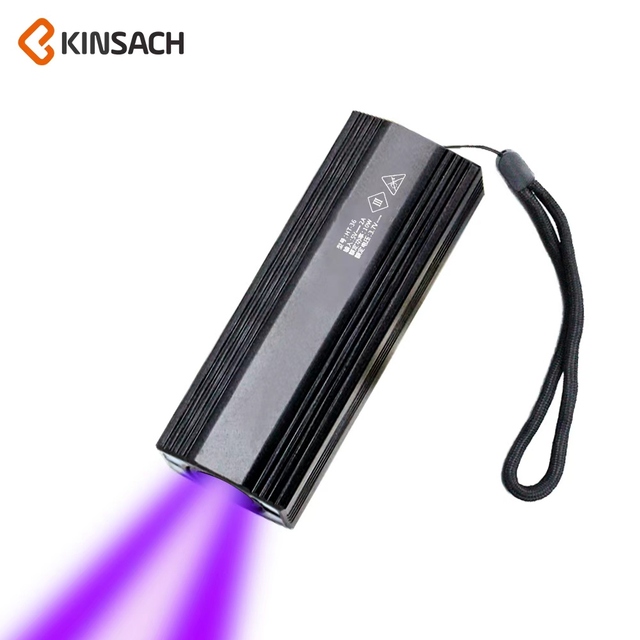Slim Pocket-Sized Travel-Ready 365nm UV Flashlight Pet Spot Detector Resin Hardening Tool Glow Party Enhancer
