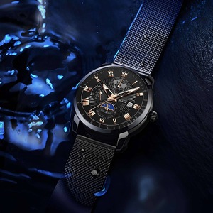 Reloj de Pulsera Deportivo Casual para Hombre de Marca Superior con Correa de Retícula, de Lujo, Impermeable y Luminoso - Product Image 4