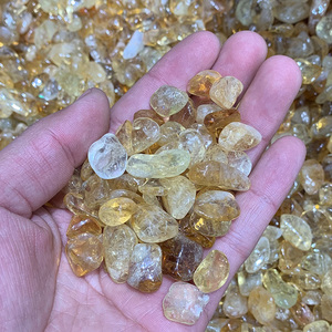 Cristalli di Citrino Brasiliano Naturale all'Ingrosso, Pietre Levigate per Decorazione d'Interni - Product Image 5