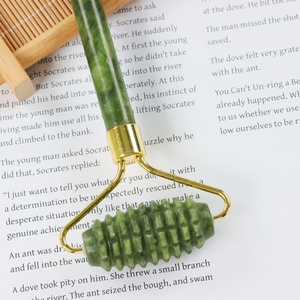 Kriyoterapi buz yeşim silindir Gua Sha yüz araçları yüz masajı doğal sağlık rahatlama için şifa kristalleri araçları. - Product Image 3