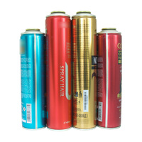 Bouteille aérosol vide en aluminium ou fer, personnalisée OEM, imprimée, 100ml-330ml, pour désodorisants chimiques, brumes corporelles et sprays capillaires