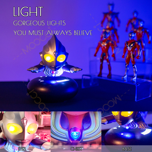 Mini détails réalistes lévitation magnétique flottant Ultraman Tiga <span class=keywords><strong>figurine</strong></span> d'anime précise modèle de super-héros pour les fans et les collectionneurs - Product Image 4