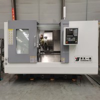 Machine de tournage et de fraisage CNC à lit incliné horizontal avec axe Y, système de commande GSK, capacité lourde pour le travail des métaux
