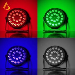 Luz LED Par de Alta Calidad, 24 Piezas, con Control Remoto DMX RGBW, para DJ y Discotecas - Product Image 6