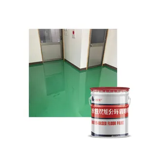 Industrial epoxy paint Garage carport acid resistant workshop products Commercial grade concrete waterborne epoxy floor paint