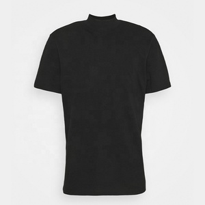 T-shirt surdimensionné 100% coton personnalisé épaule tombante poids lourd 240 g/m² tissu tricoté uni à col haut - Product Image 3