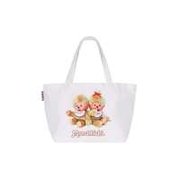 Sac fourre-tout en toile style dessin animé Moomin japonais, coréen, thaïlandais, à deux ouvertures, décontracté, polyvalent, grande capacité