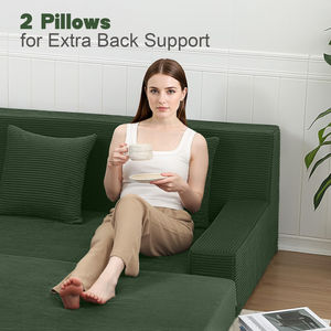 Sofá Cama Extensible de Tela Contemporáneo, Superventas, para Sala de Estar y Vestíbulo de Hotel, Proveedor Mayorista de Jiangsu - Product Image 4