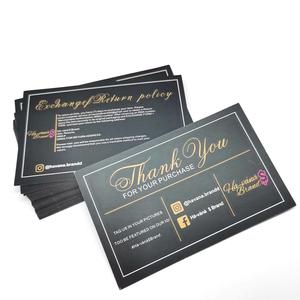 Fornitura diretta di cartone di carta di stampa personalizzata di lusso del bambino <span class=keywords><strong>milestone</strong></span> grazie biglietto di auguri biglietti da visita con il proprio logo - Product Image 1