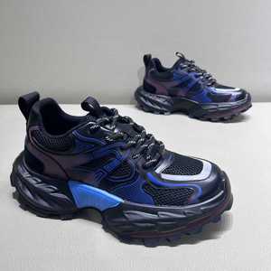 Chaussures de course d'été légères pour hommes, chaussures décontractées à la mode, semelle souple antidérapante, chaussures en maille - Product Image 6