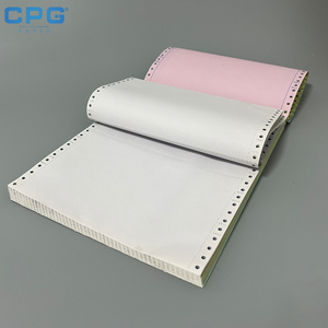 Papier autocopiant A5 personnalisé par le fabricant (CB, CFB, CF, NCR) pour formulaires commerciaux, images bleues/noires et bordereaux de livraison - Product Image 1