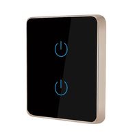 Commutateur intelligent Zigbee de haute qualité Commutateur sans fil WiFi avec commutateur tactile intelligent à cadre en métal