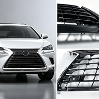 Pour Lexus NX300 NX300h 2018-2019, calandre avant, calandre de radiateur, OE 53101-78230, calandre de pare-chocs chromée, plastique ABS, remplacement